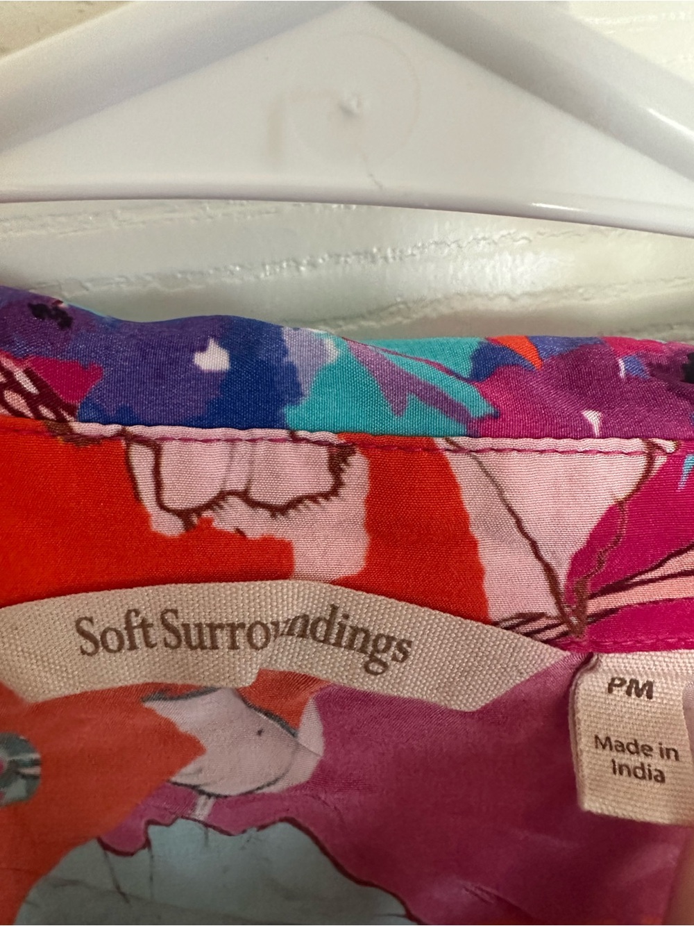 Soft surroundings ladies dress shirt size M